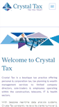 Mobile Screenshot of crystal-tax.com