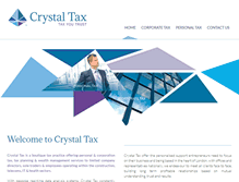 Tablet Screenshot of crystal-tax.com